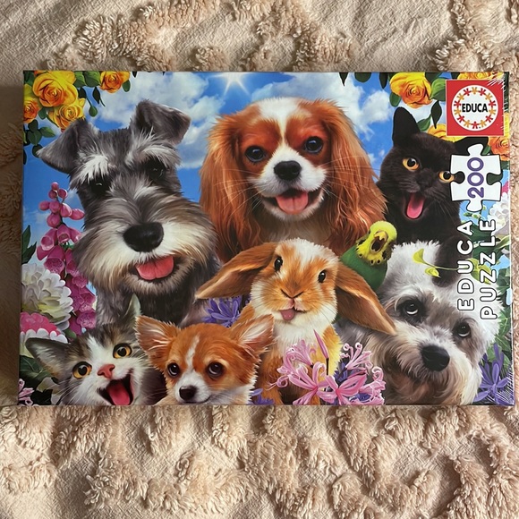 Cute Pets Animals 200 Piece Puzzle - Picture 5 of 5
